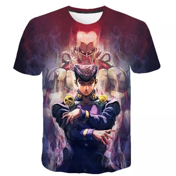 JJBA custom tshirt - Cyberpunk Merch