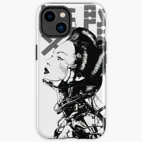Cyberpunk Girl Vaporwave Aesthetic iPhone Tough Case RB1110 product Offical cyberpunk Merch