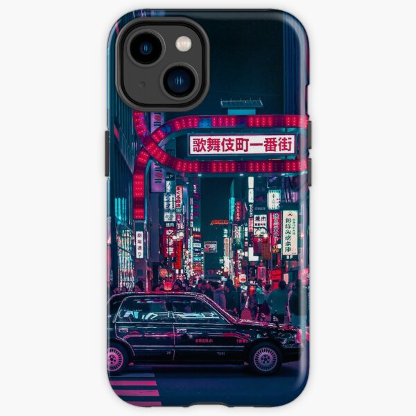 Cyberpunk Tokyo Street iPhone Tough Case RB1110 product Offical cyberpunk Merch