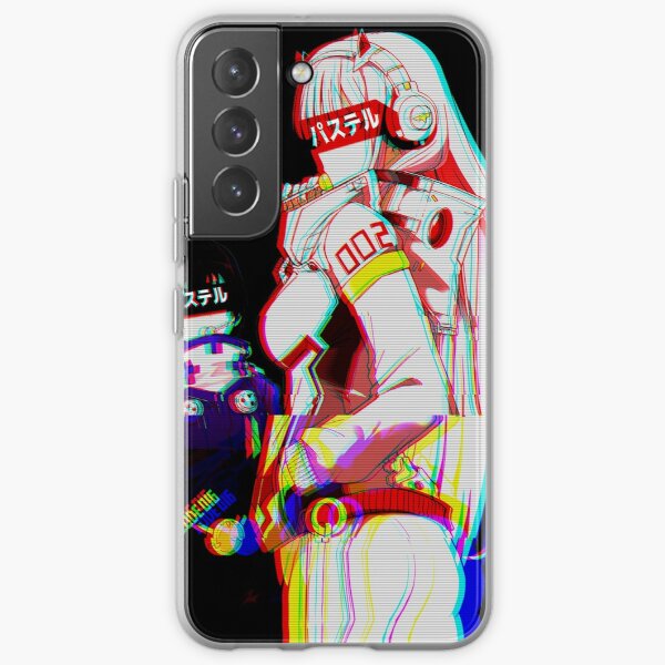 "STATIC DUO" - Aesthetic Cyberpunk Darling In the Franxx Design Samsung Galaxy Soft Case RB1110 product Offical cyberpunk Merch