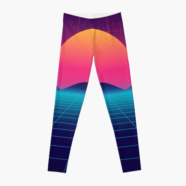 Synthwave Space: Sunset [synthwave/vaporwave/retrowave/cyberpunk] Leggings RB1110 product Offical cyberpunk Merch