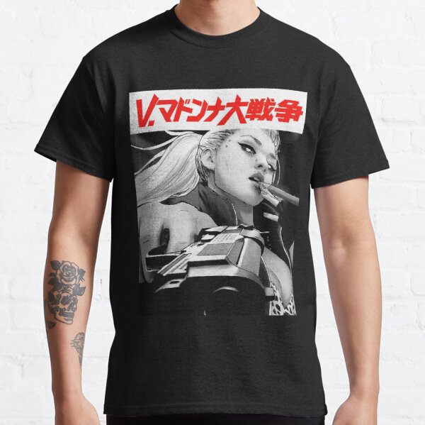 Yakuza Japanese Cyberpunk Girl Vaporwave Urban Style Classic T-Shirt RB1110 product Offical cyberpunk Merch
