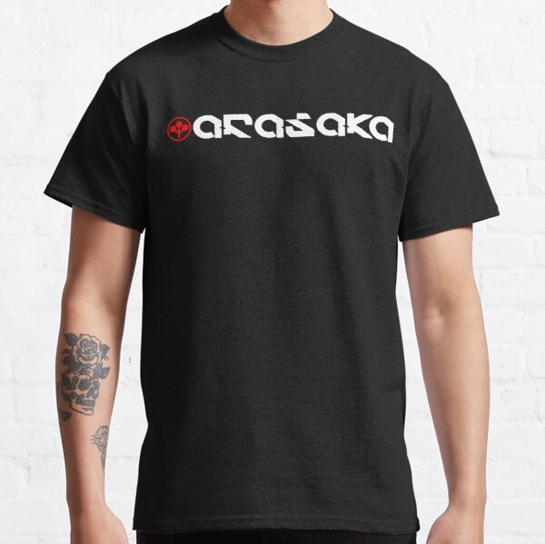 Arasaka Logo With Text, Arasaka Corporation Logo, Cyberpunk Classic T-Shirt RB1110 product Offical cyberpunk Merch