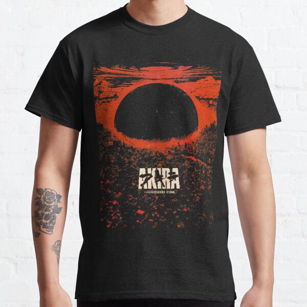 Akira cyberpunk city explosion poster Classic T-Shirt RB1110 product Offical cyberpunk Merch