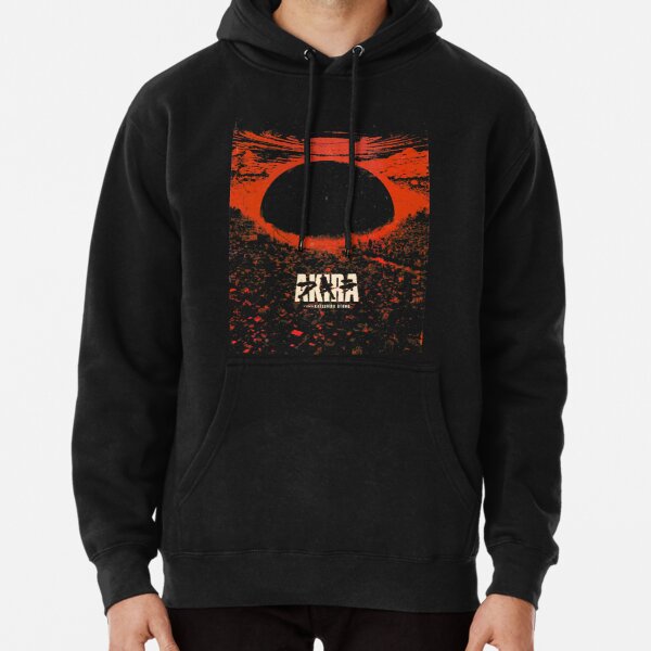 Akira cyberpunk city explosion poster Pullover Hoodie RB1110 product Offical cyberpunk Merch